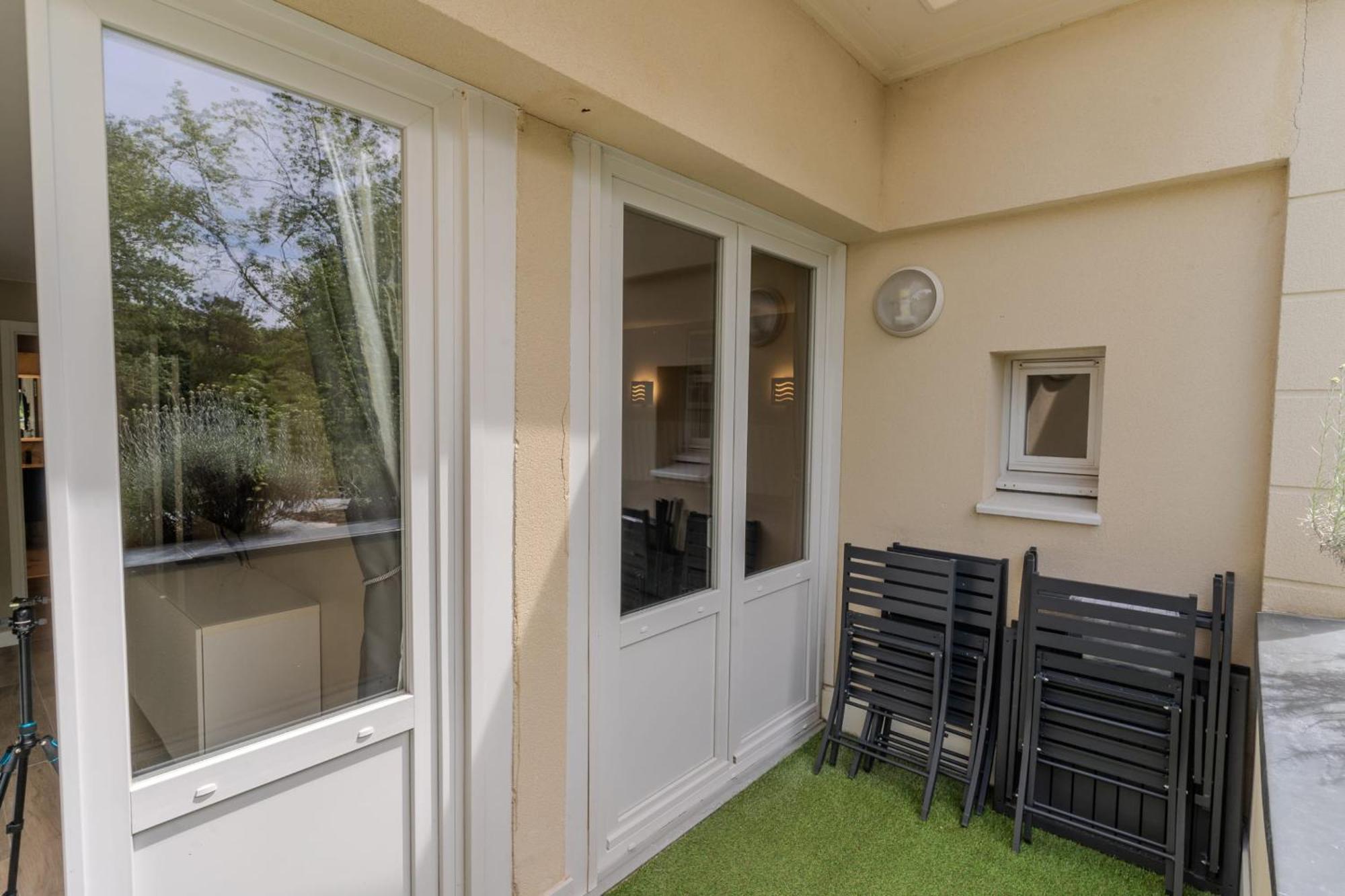 Very Nice Flat For 5 With Swimming Pool Tennis Court And Free Park Le Touquet Exterior photo