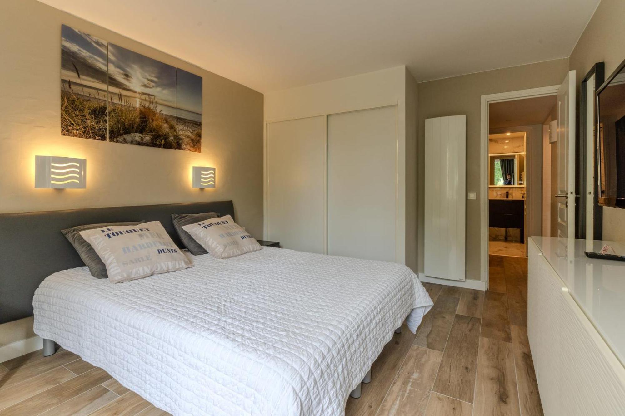 Very Nice Flat For 5 With Swimming Pool Tennis Court And Free Park Le Touquet Exterior photo